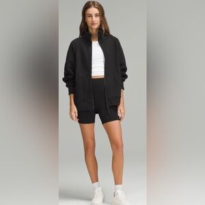 lululemon Scuba Oversized Funnel-Neck Full Zip in Black XL/XXL